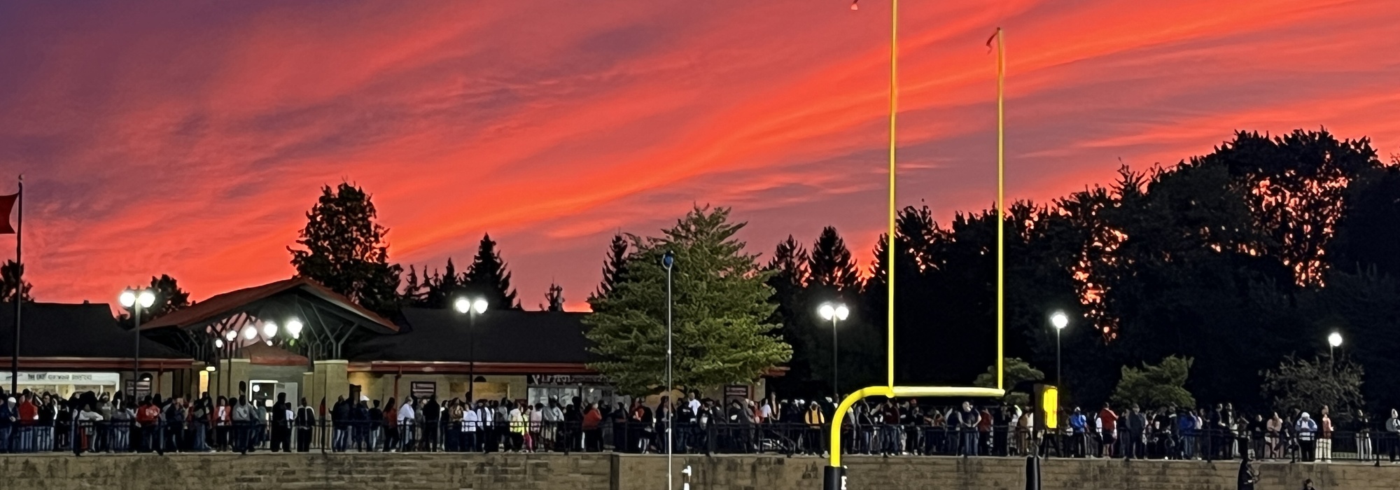 Falcon Stadium Sunset